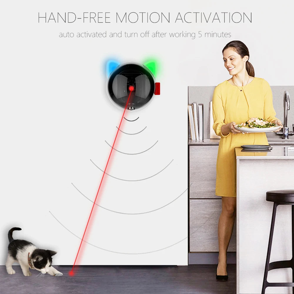 Motion Activated Cat Laser Toy