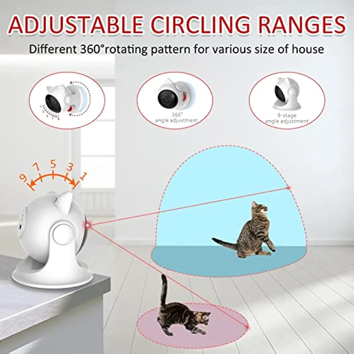 Motion Activated Cat Laser Toy